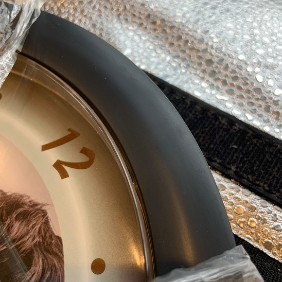 Vintage Vandor Elvis Presley Retro Black/White 8" Wall Clock Open Box NEW! - Picture 6 of 16